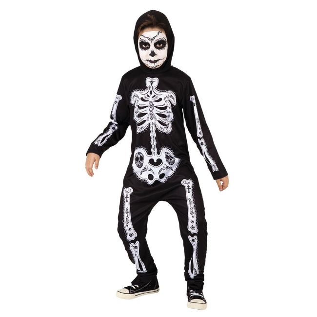 Costum de carnaval - schelet fermecator