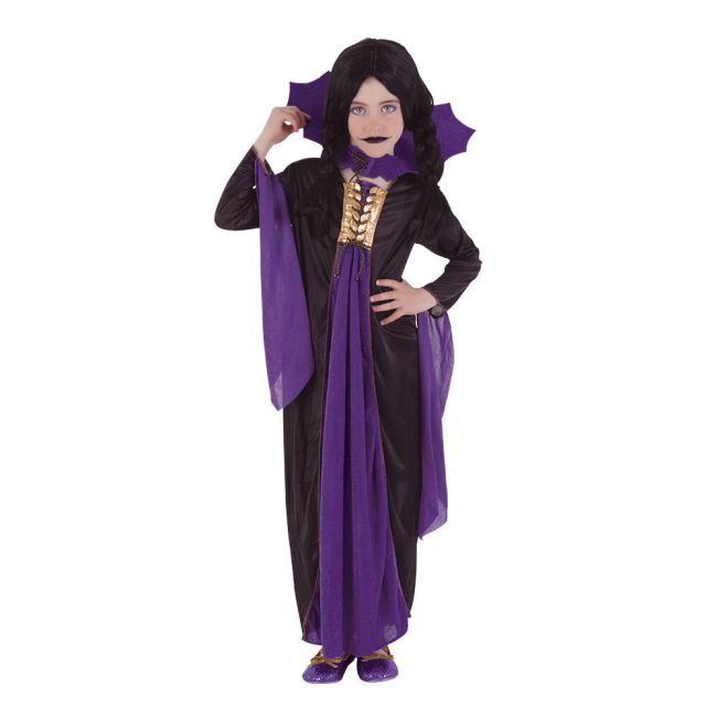 Costum de carnaval - vampirita gotica (mov)