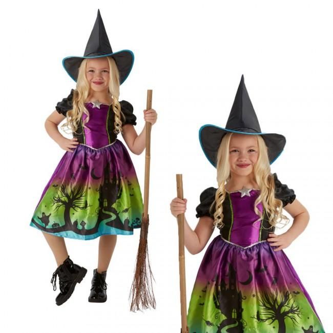 Costum de carnaval - vrajitoare ombre