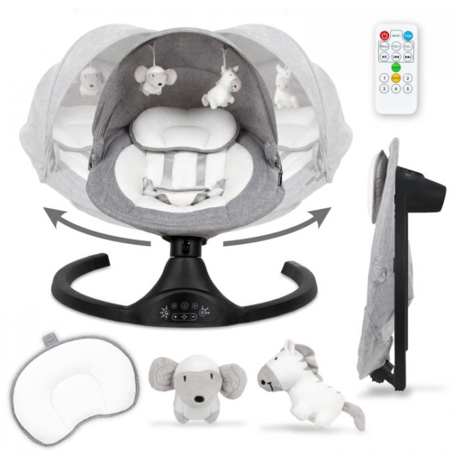 Leagan electric 2 in 1 kidwell luxi - black dark melange edeedibuellux01a5