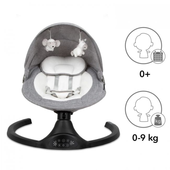 Leagan electric 2 in 1 kidwell luxi - black dark melange edeedibuellux01a5