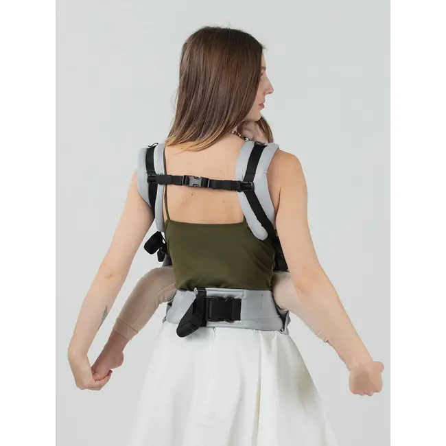 Marsupiu isara preschooler pearl grey