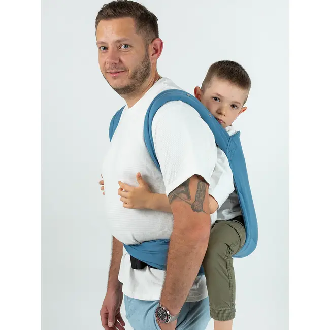 Marsupiu isara quick half buckle preschooler bluestone