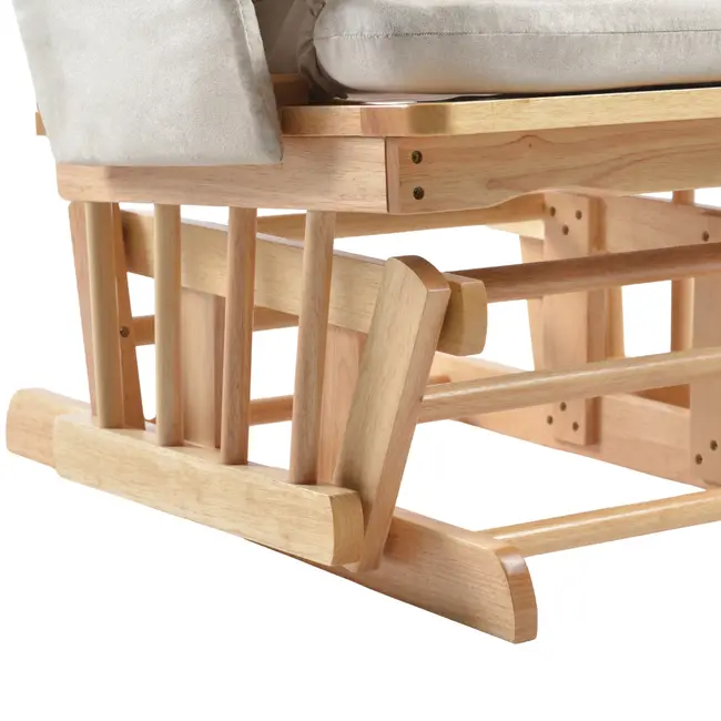 Onino - fotoliu reglabil pentru alaptare, cu suport de picioare inclus, calm.me, natural beige bbbtf05t