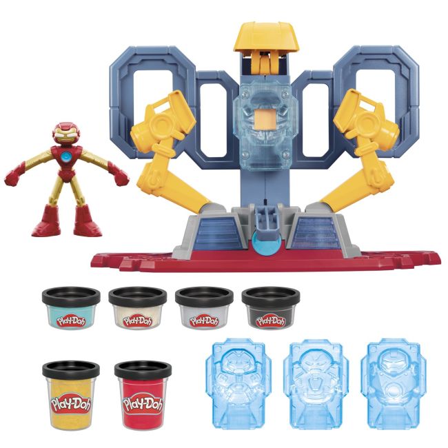 PLAY DOH IRON MAN LABORATORUL DE ARMURA VIVG0035