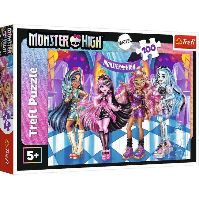PUZZLE TREFL 100 MONSTER HIGH PRIETENI TERIBILI VIV16505