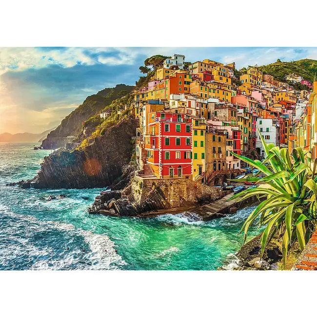 PUZZLE TREFL 1000 PREMIUM PLUS PHOTO ODYSSEY ORASUL RIOMAGGIORE VIV10855