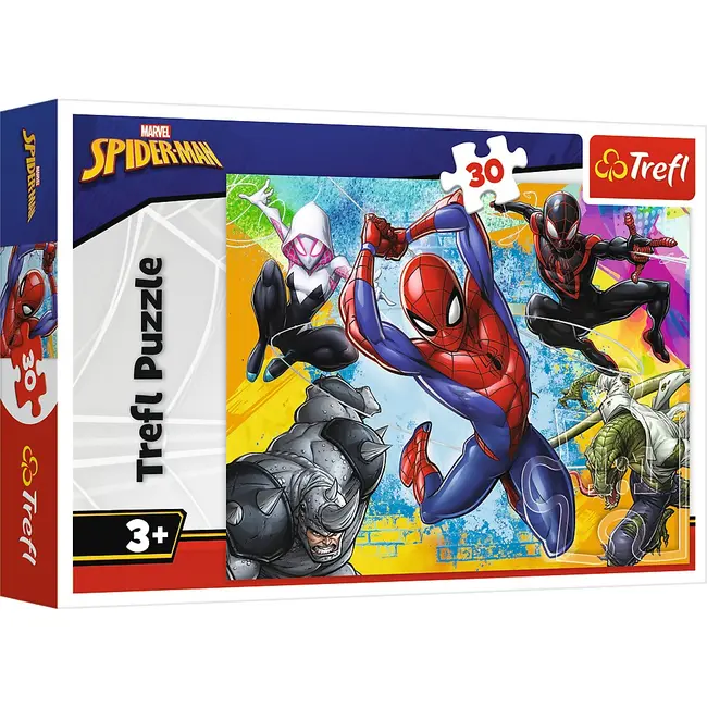 PUZZLE TREFL 30 DISNEY MARVEL SPIDERMAN VIV18307