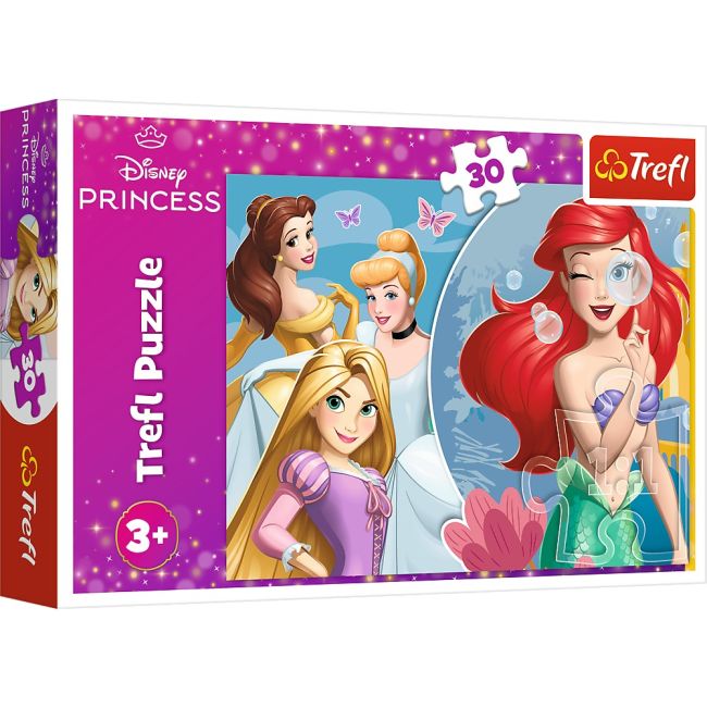 PUZZLE TREFL 30 DISNEY PRINCESS PRINTESE FERICITE VIV18308