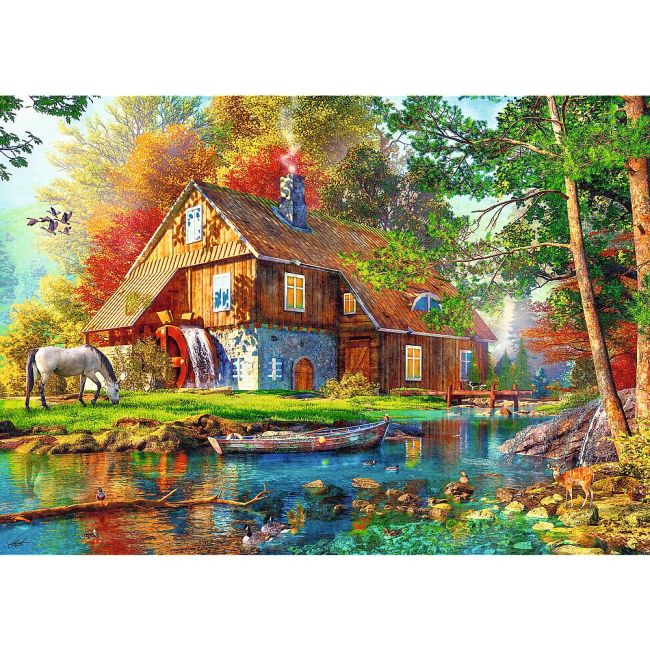 PUZZLE TREFL 500 CABANA LANGA RAU VIV37484