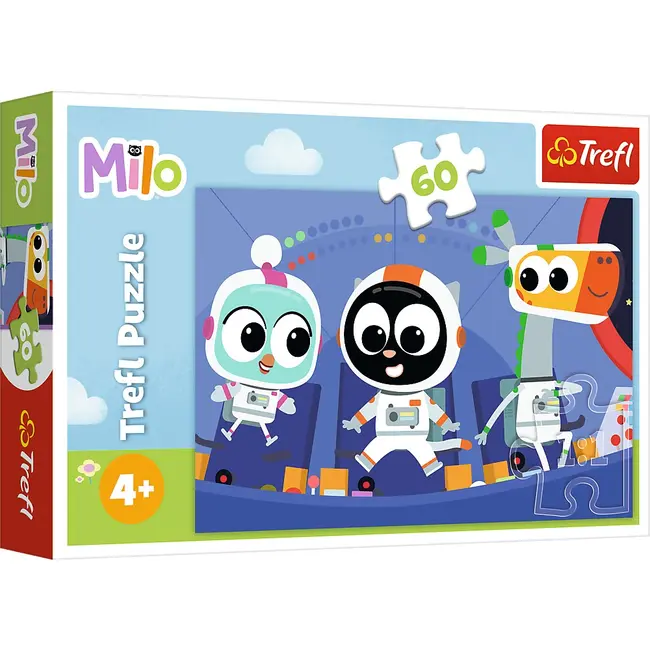 PUZZLE TREFL 60 PLANETA MILO INTALNIRE CU MILO VIV17398