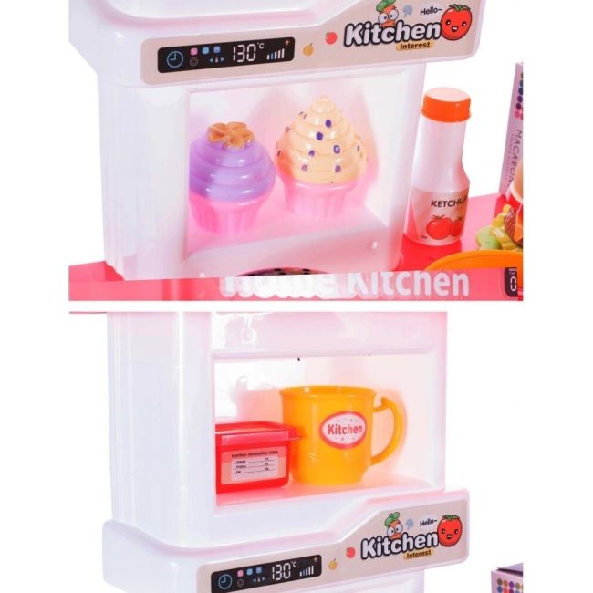 SET BUCATARIE MALPLAY CU LUMINI SUNETE SI ACCESORII VIVWD-R37