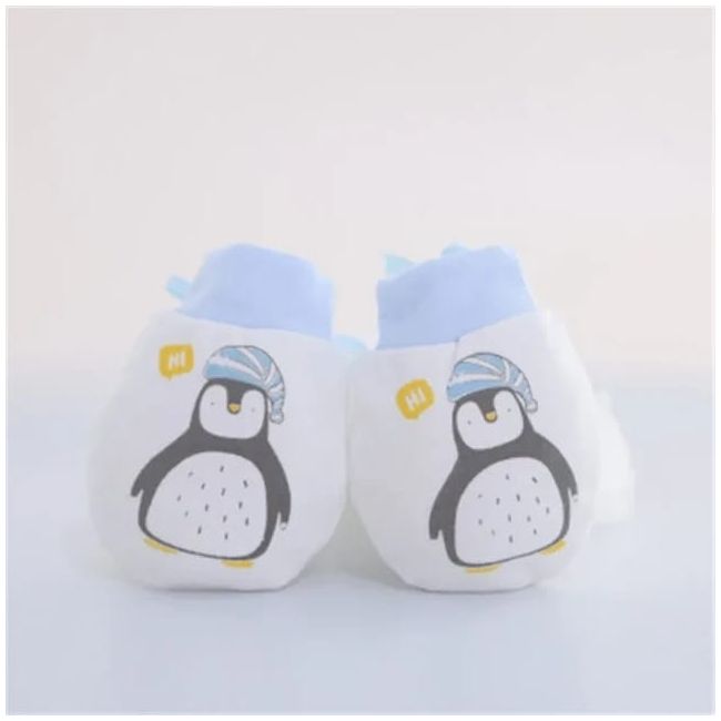 Manusi de protectie pentru bebelusi - pinguin mdst099-13