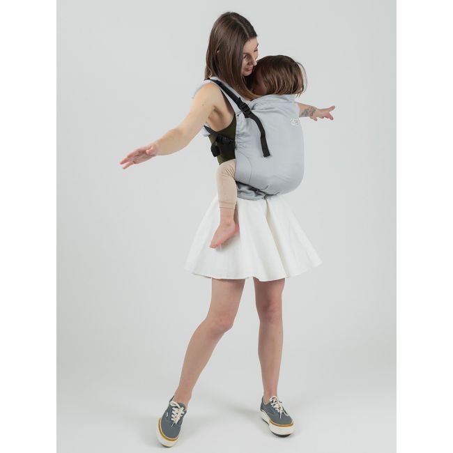 Marsupiu isara preschooler pearl grey