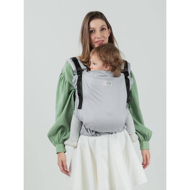 Marsupiu isara preschooler pearl grey