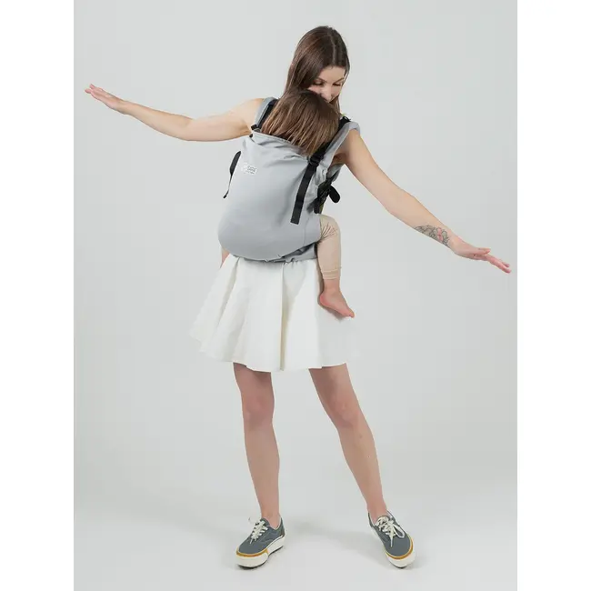 Marsupiu isara preschooler pearl grey