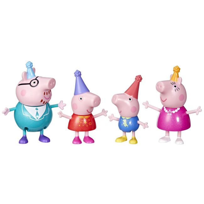 PEPPA PIG SET FIGURINE PETRECERE IN FAMILIA PIG VIVF2171_F9510