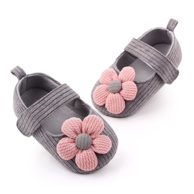 Pantofiori gri si bentita asortata chd2332-6-va10