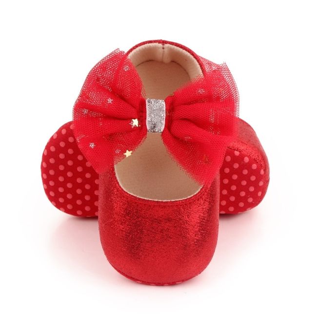 Pantofiori rosii sidefati pentru fetite chd2650-1-va4