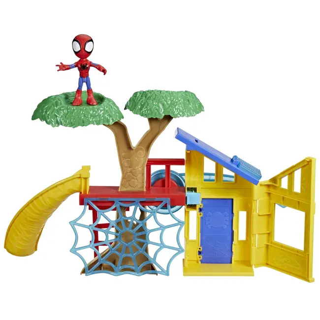 SPIDEY SI PRIETENII EXTRAORDINARI SCENA DE JOACA LOCUL DE JOACA LUI SPIDEY SI FIGURINA SPIDEY 10CM VIVF8842_F9352
