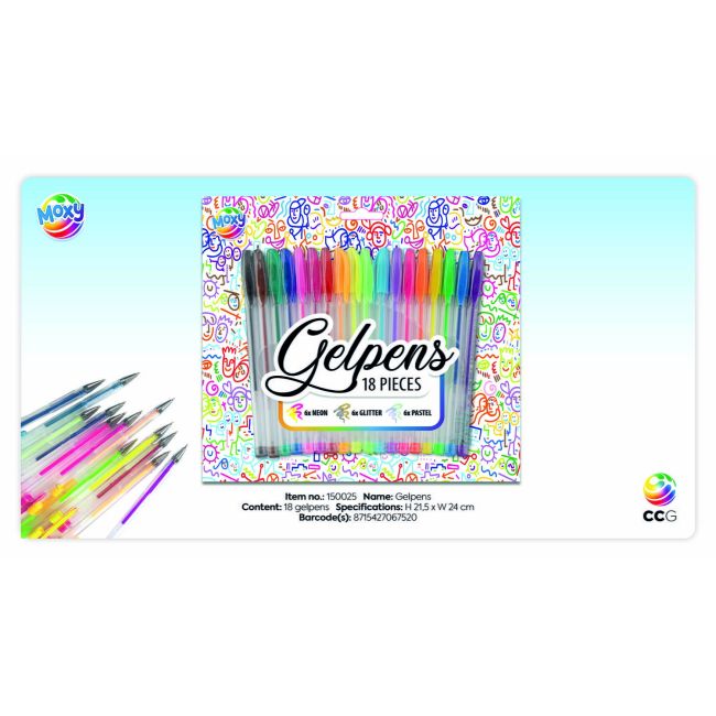 Set 18 pixuri cu gel