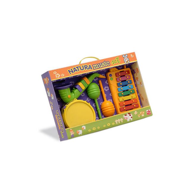 Set Xilofon, tamburina, saxofon si maracas - RG220