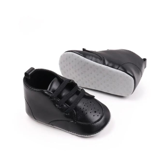 Pantofi pentru bebelusi, negri csbhx3194-2-va11