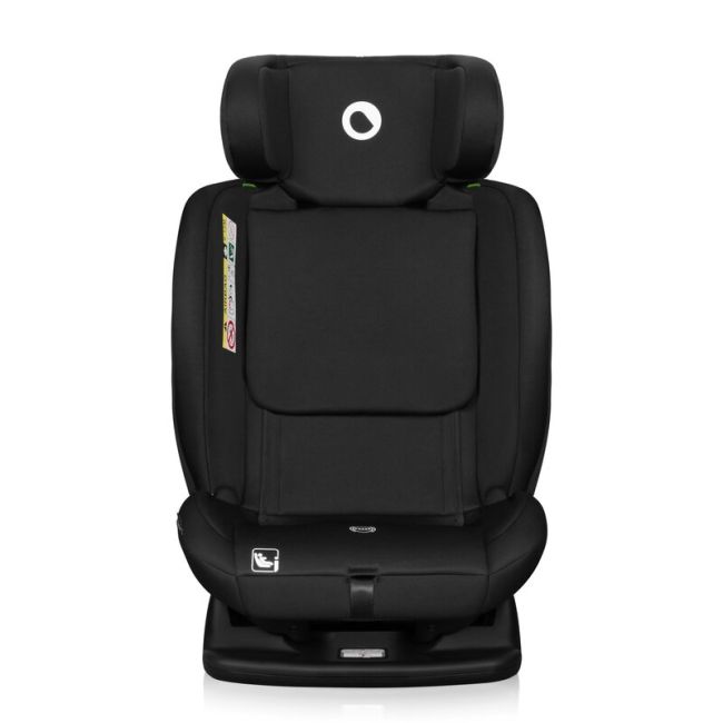 Scaun auto, Lionelo, i-Size Izzy, 0-36 Kg, 40-150 cm, Instalare cu centurile masinii, Protectie laterala, Ajustare spatar in 3 pozitii, Tetiera reglabila in 13 trepte, Conform cu R129, Negru BYNLO-IZZY_I-SIZE_BLACK_CARBON
