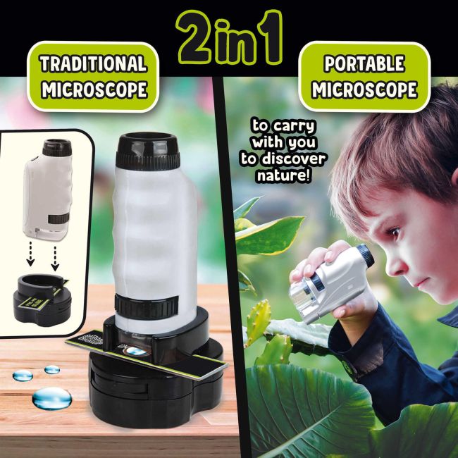 Experimentele micului geniu - microscop mini