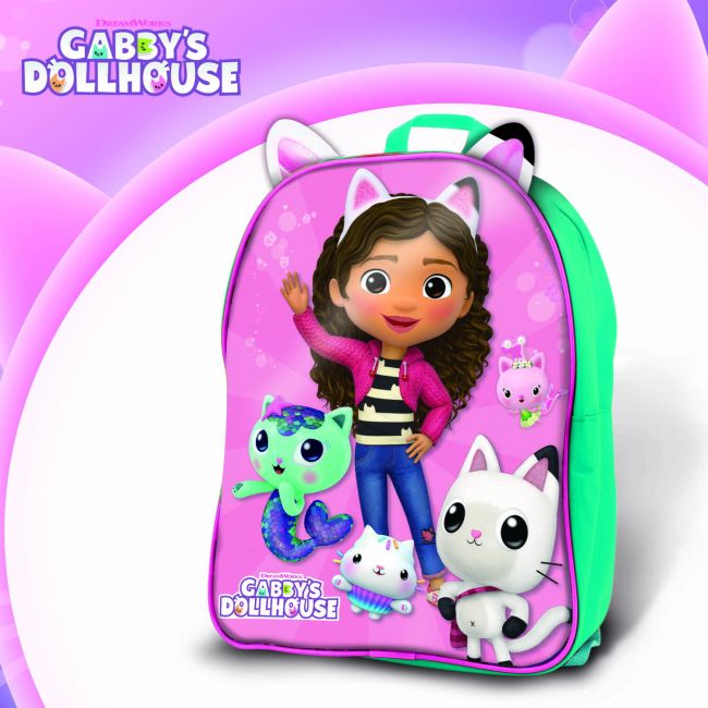 Kit de creatie cu ghiozdanel - gabby's dollhouse