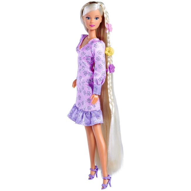 Papusa simba steffi love flower hair 29 cm cu accesorii hubs105733640