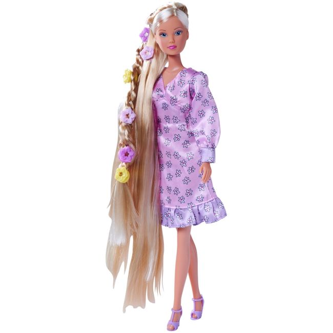 Papusa simba steffi love flower hair 29 cm cu accesorii hubs105733640