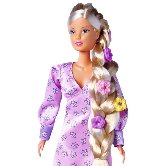 Papusa simba steffi love flower hair 29 cm cu accesorii hubs105733640