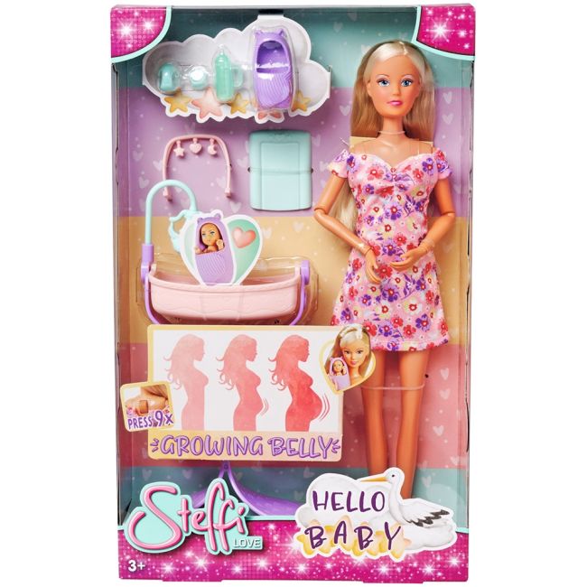 Papusa simba steffi love hello baby 29 cm cu accesorii hubs105733680