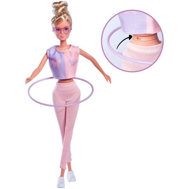 Papusa simba steffi love hula hoop 29 cm cu accesorii hubs105733619