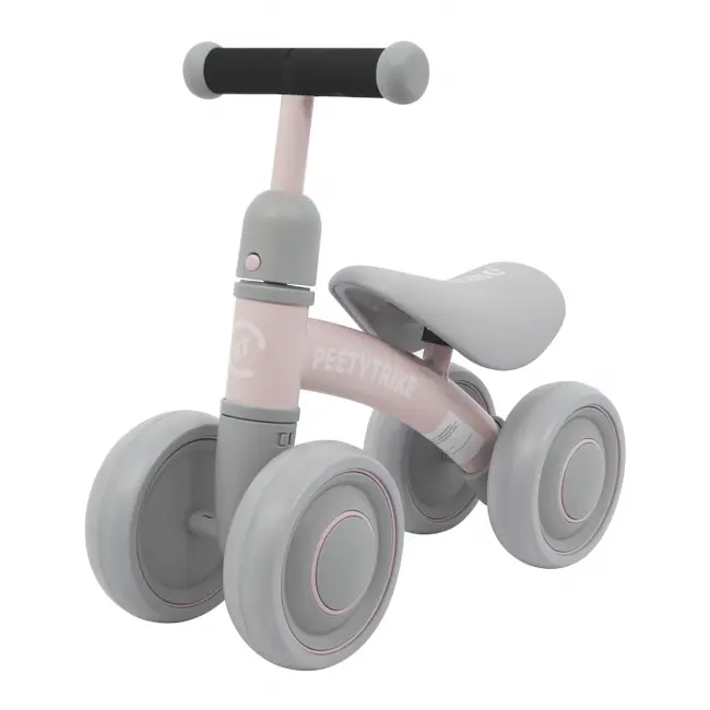 Bicicleta fara pedale cu 4 roti din plastic sportrike - roz edeedizsp.z7.roz