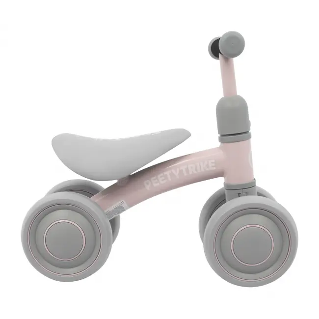 Bicicleta fara pedale cu 4 roti din plastic sportrike - roz edeedizsp.z7.roz