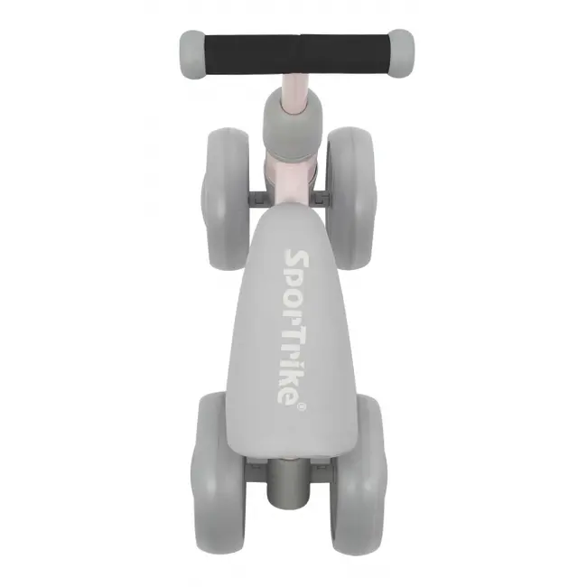 Bicicleta fara pedale cu 4 roti din plastic sportrike - roz edeedizsp.z7.roz