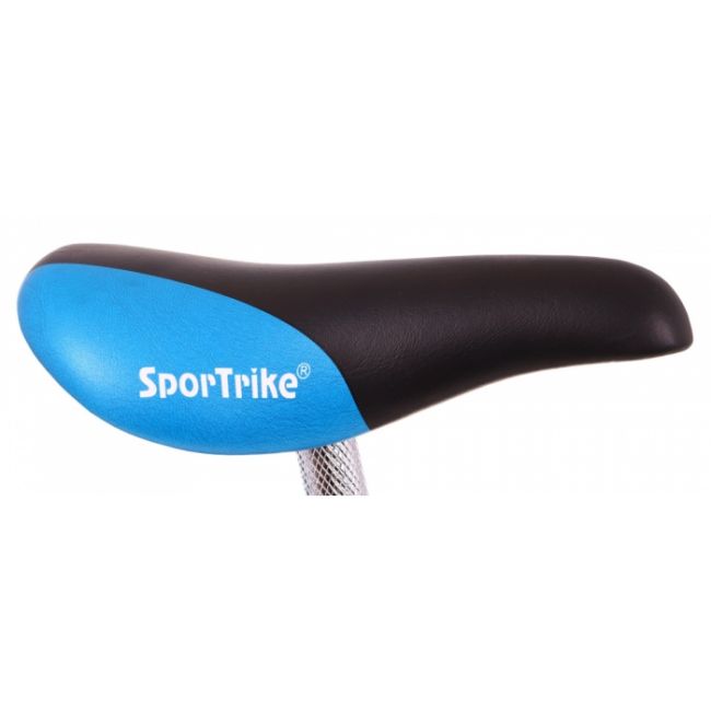 Bicicleta fara pedale cu frana, suport picioare, roti gonflabile, balancer sportrike - albastru edeedirb.wb-21.nb