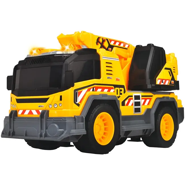 Camion excavator dickie toys excavator truck 30 cm cu lumini si sunete hubs203306026