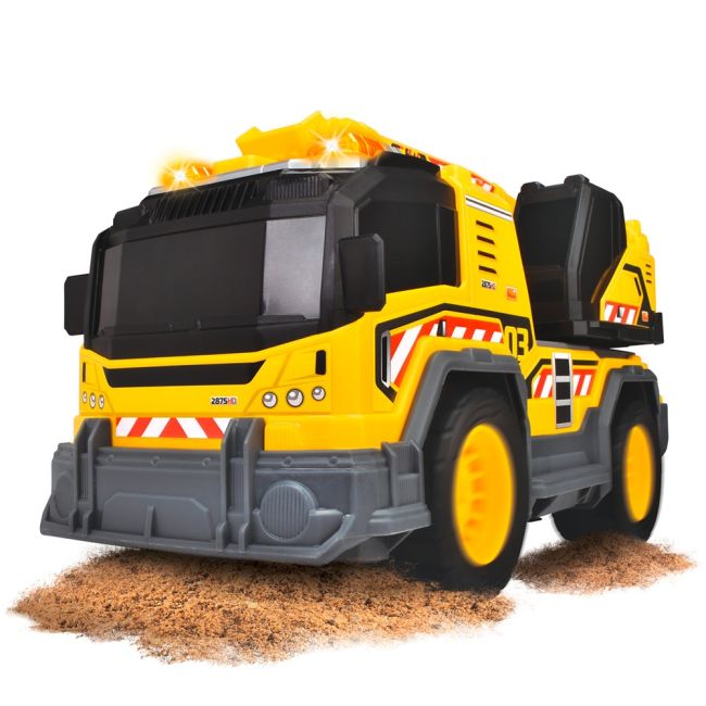 Camion excavator dickie toys excavator truck 30 cm cu lumini si sunete hubs203306026