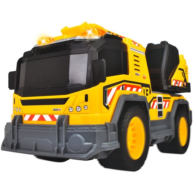 Camion excavator dickie toys excavator truck 30 cm cu lumini si sunete hubs203306026