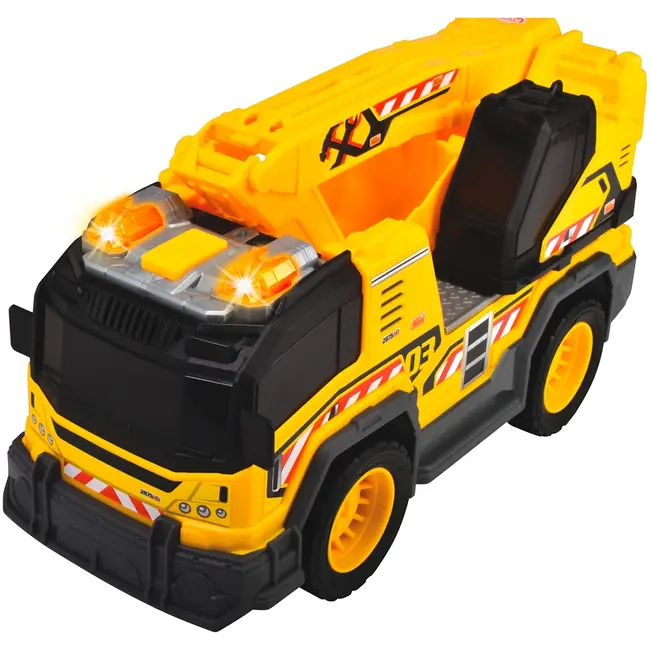 Camion excavator dickie toys excavator truck 30 cm cu lumini si sunete hubs203306026