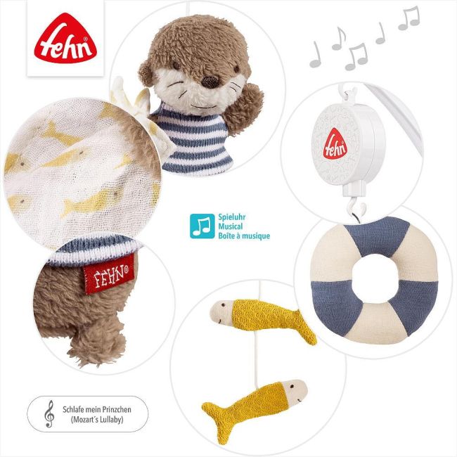 Carusel muzical mobil - otter