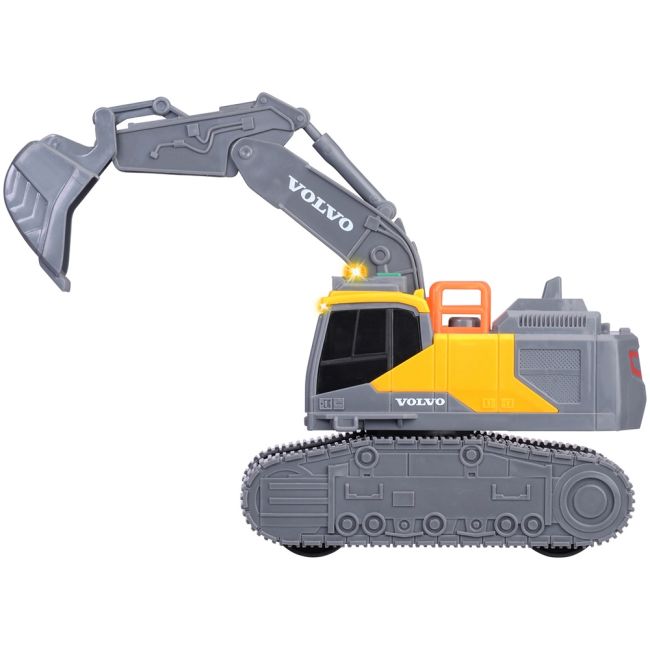 Excavator dickie toys volvo tracked excavator 23 cm cu lumini si sunete hubs203723008