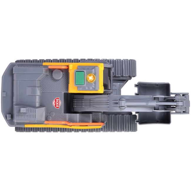 Excavator dickie toys volvo tracked excavator 23 cm cu lumini si sunete hubs203723008