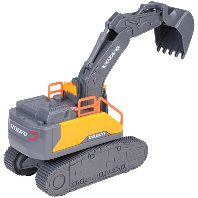 Excavator dickie toys volvo tracked excavator 23 cm cu lumini si sunete hubs203723008
