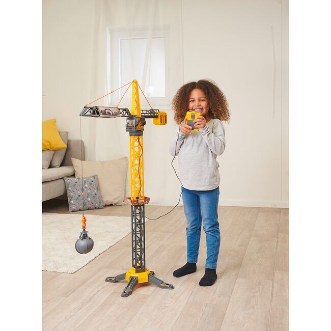 Macara dickie toys mighty crane 110 cm cu telecomanda hubs203729022
