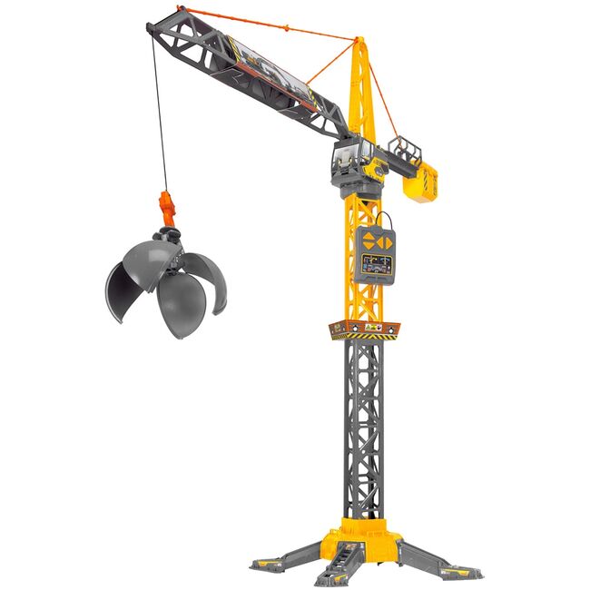 Macara dickie toys mighty crane 110 cm cu telecomanda hubs203729022