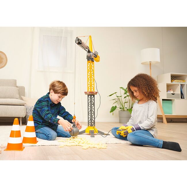 Macara dickie toys mighty crane 110 cm cu telecomanda hubs203729022